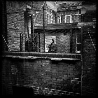  she was smiling and talking and smoking and joking, London, 2013 ©Anne Barthélemy